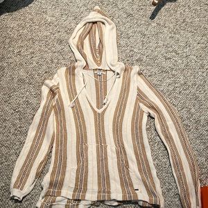 Oneill knit baja style hoodie